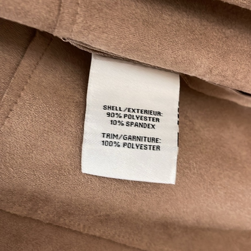 Bagatelle, Women’s Faux-Suede Drape-Front Jacket Sz M - Picture 14 of 14